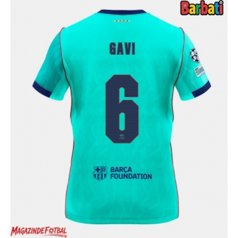 Barcelona Paez Gavi #6 Tricou Fotbal Replică 2026-27 Barbati Treilea